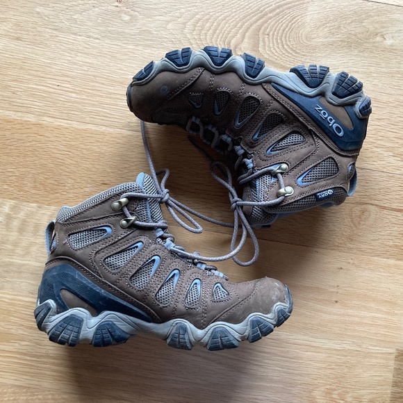 Oboz Sawtooth Mid Rise Waterproof Hiking Boots EUC 7.5 Leather - Picture 2 of 12